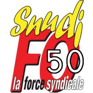 logo du syndicat SNUDI F.O. Manche